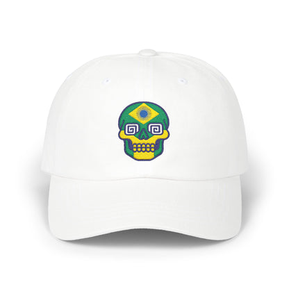 Colorful Skull Classic Dad Cap - Trendy Summer Hat for Music Festivals, Beach Days, Casual Outings, Unique Gift for Him, Adjustable Snapback