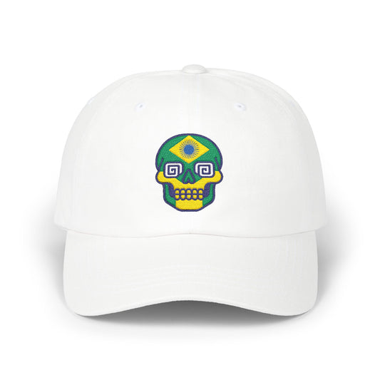 Colorful Skull Classic Dad Cap - Trendy Summer Hat for Music Festivals, Beach Days, Casual Outings, Unique Gift for Him, Adjustable Snapback