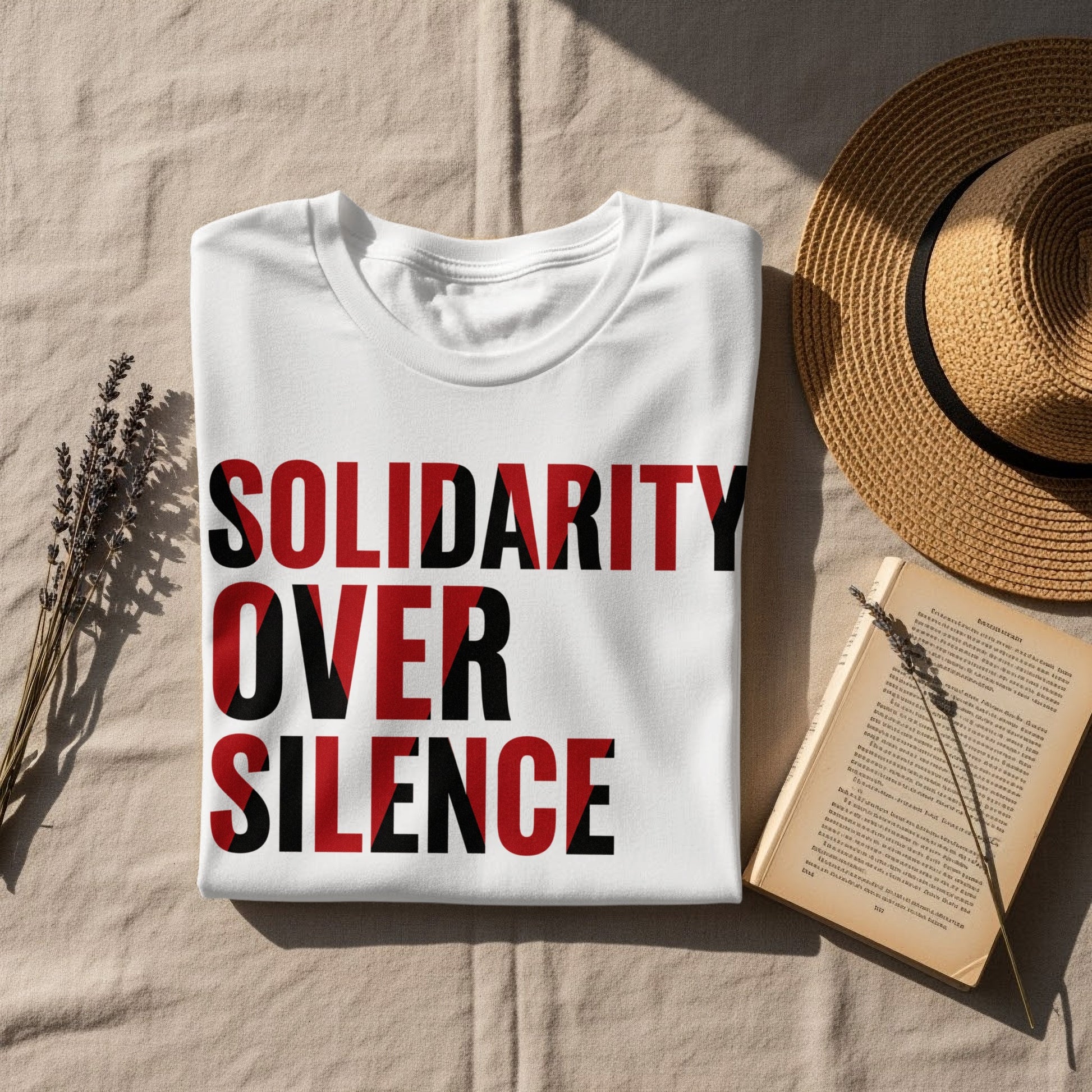 Solidarity Over Silence Inspirational Shirt