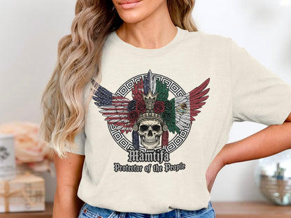 Mamita Protector of the People Skull Graphic Tee