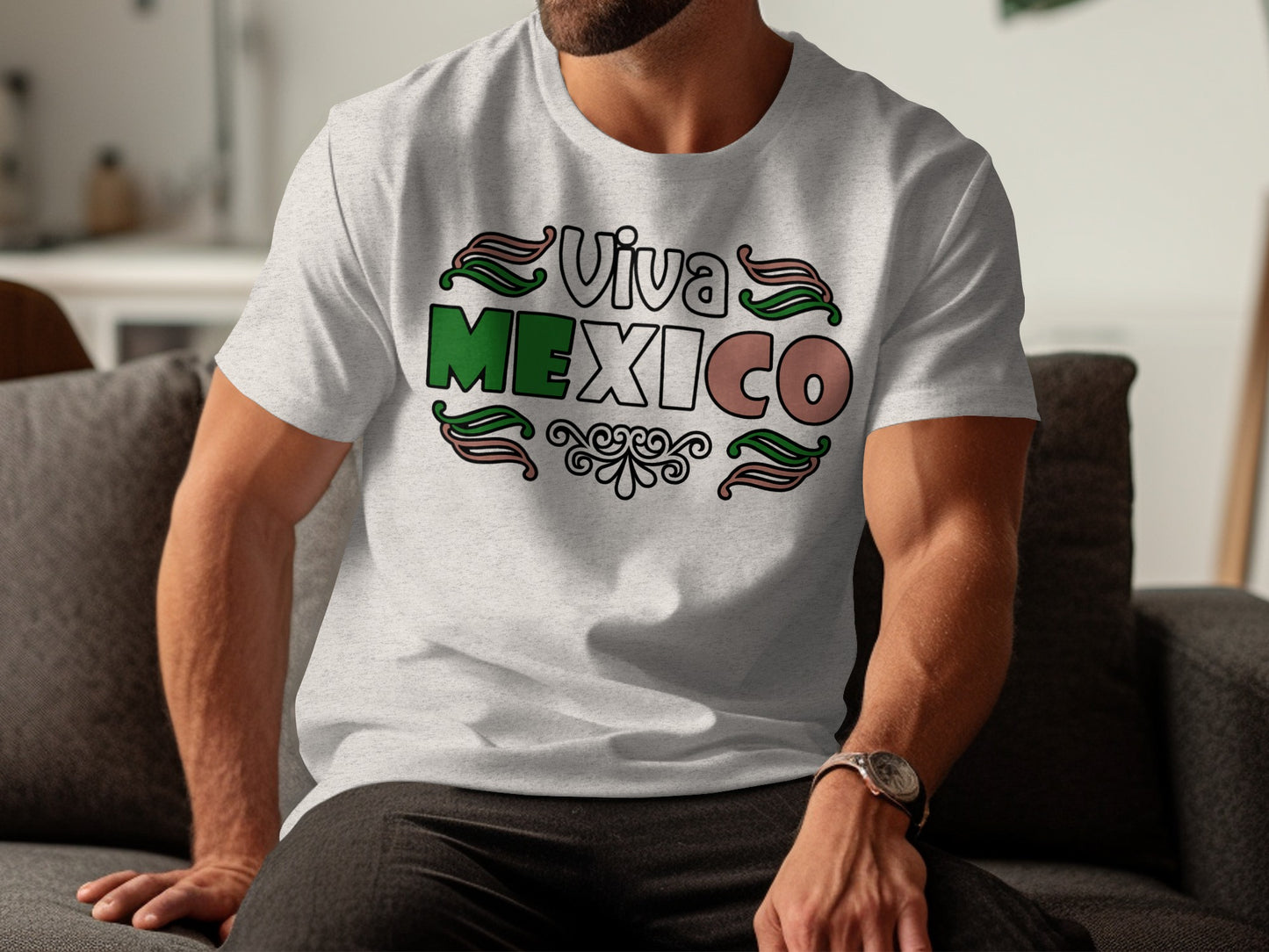Viva Mexico Graphic T-Shirt Mexican Pride Apparel product