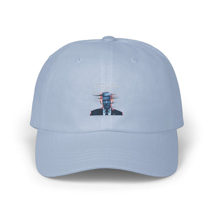 Distorted Faces Light Blue Baseball Cap product type
