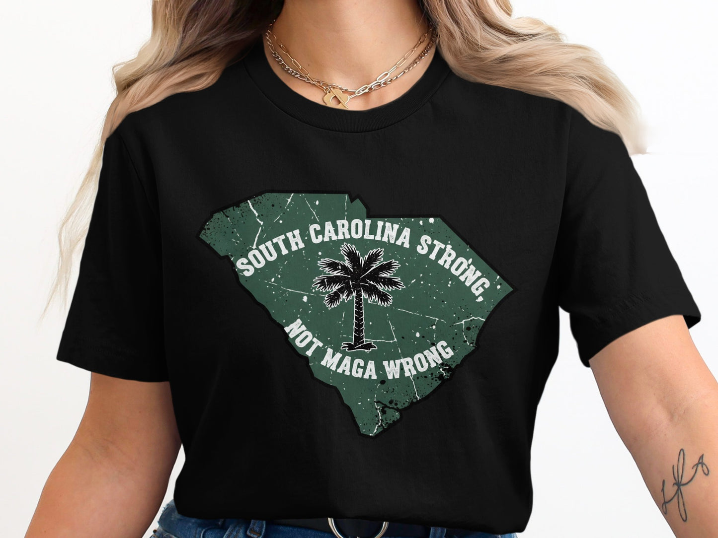 South Carolina Strong Not Maga Wrong T-Shirt product