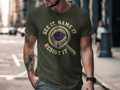 See It Name It Resist It Graphic T-Shirt