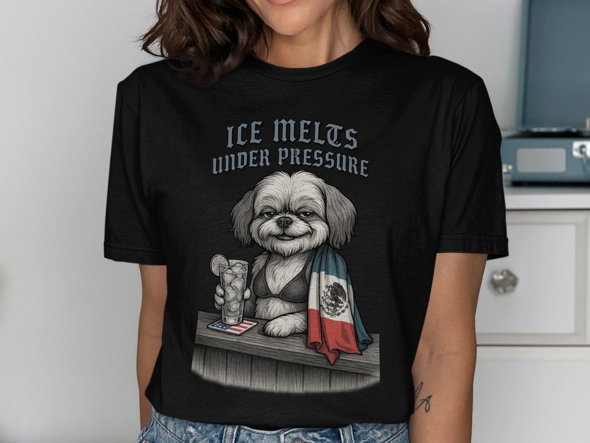 Ice Melts Under Pressure Graphic Shirt product