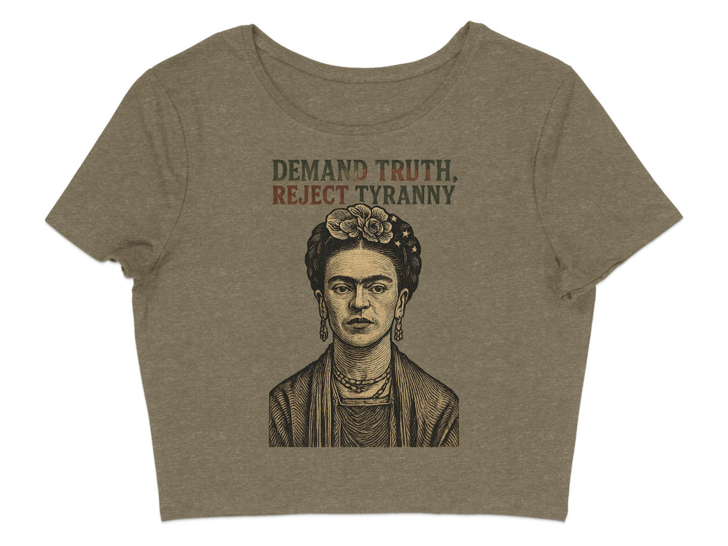 Demand Truth Reject Tyranny Art Graphic Shirt product