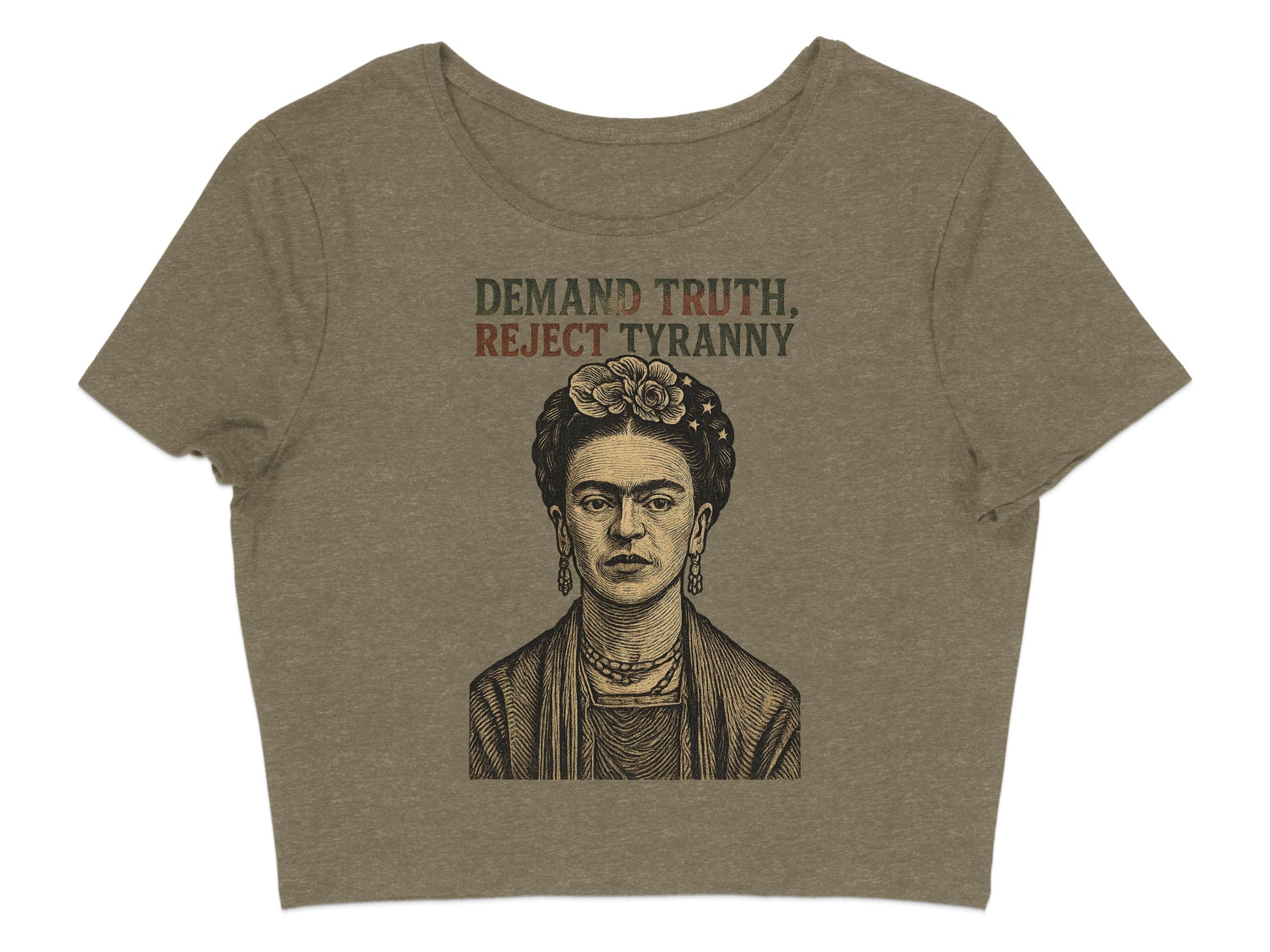 Demand Truth Reject Tyranny Art Graphic Shirt product