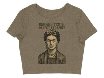 Demand Truth Reject Tyranny Art Graphic Shirt product