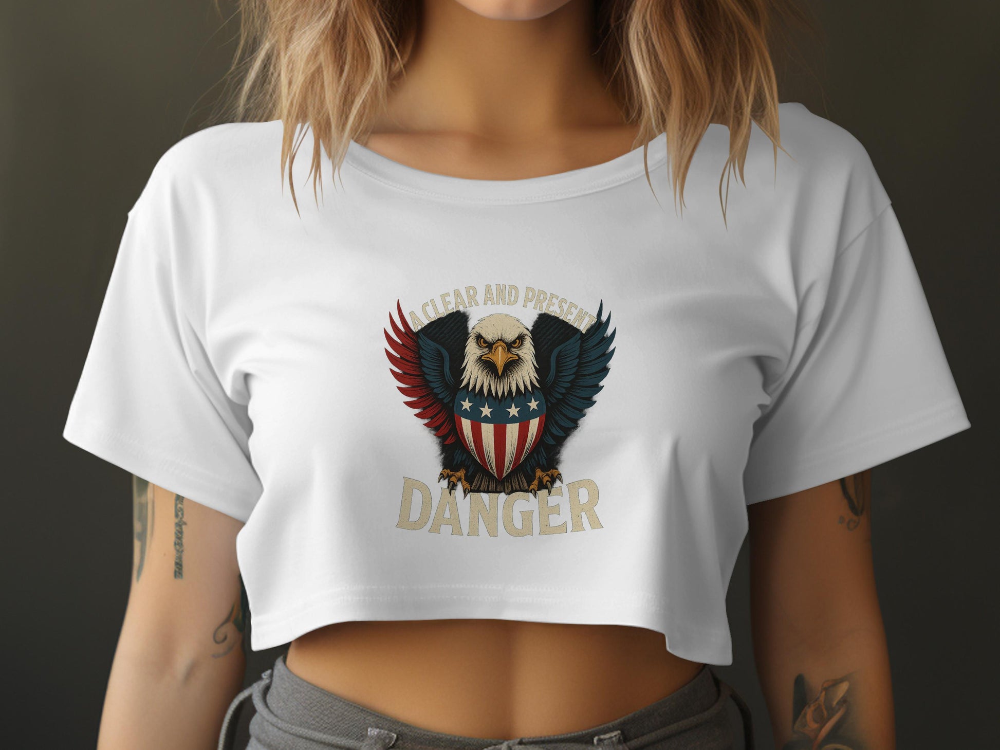 Clear and Present Danger Eagle Graphic Shirt product