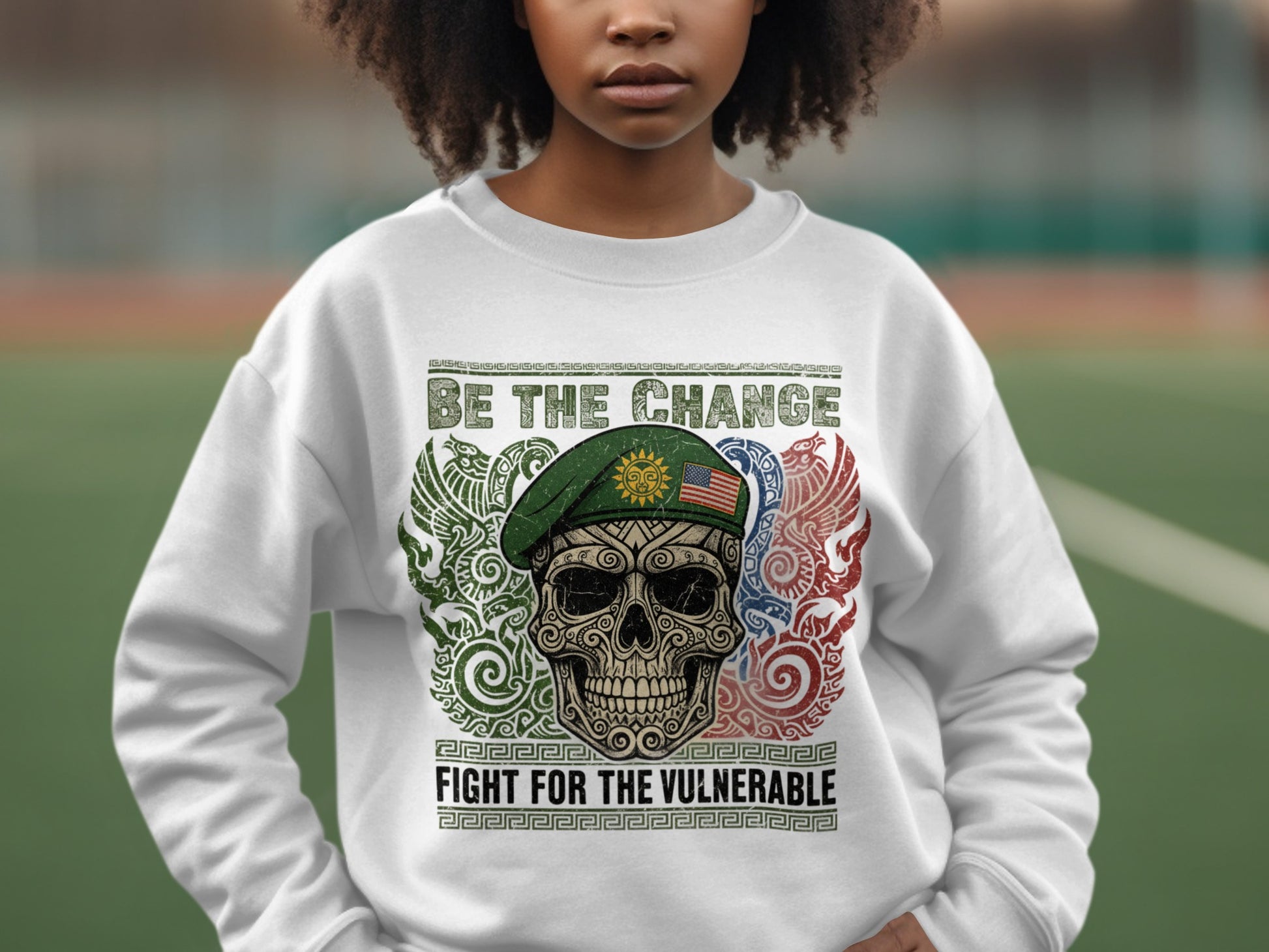 Be the Change Fight for the Vulnerable sweatshirt