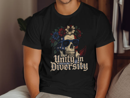 Unity in Diversity Skull Graphic T-shirt product type