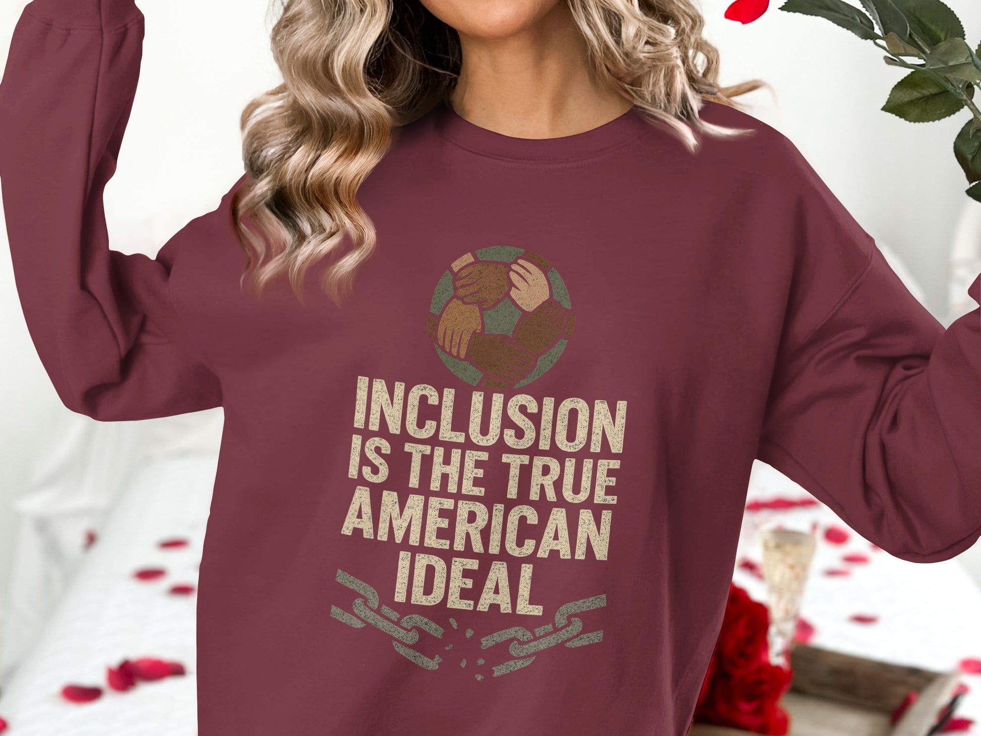 Inclusion Is The True American Ideal Sweatshirt product