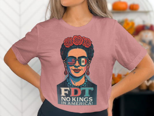 FDT No Kings in America Graphic Print Shirt product