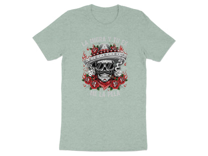 La Negra Y Tu Ex Me La Pela Skull Graphic T-Shirt product type