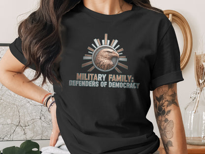 Military Family Defenders of Democracy T-shirt