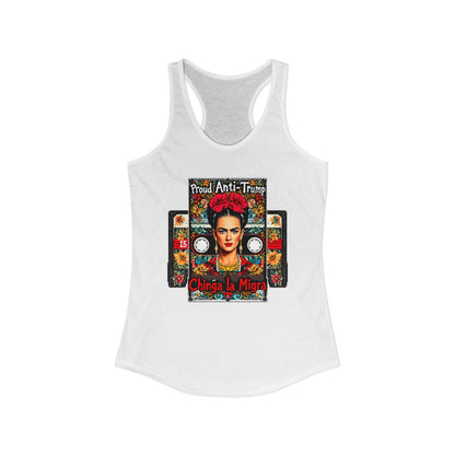 Proud Anti-Trump Chinga la Migra Tank Top Shirt
