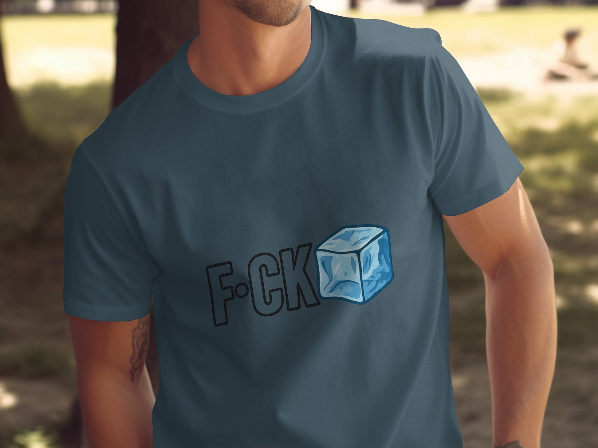 Playful F CK Ice Cube Graphic Short Sleeve Shirt product