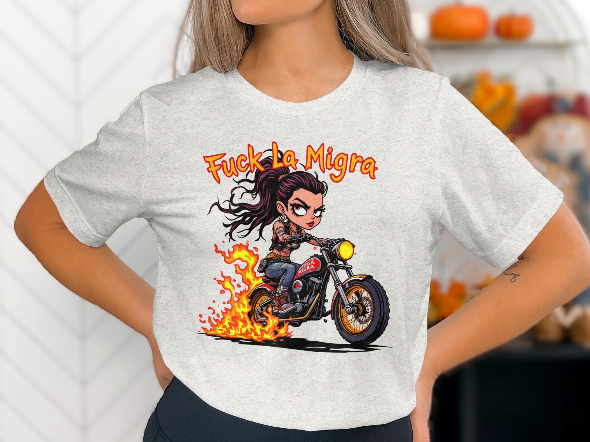 Bold Motorcycle Design Women's T-shirt product type