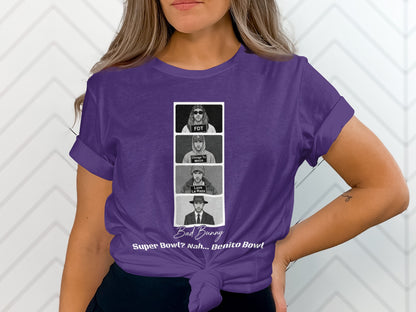 Bad Bunny Super Bowl Nah Benito Bowl T-Shirt
