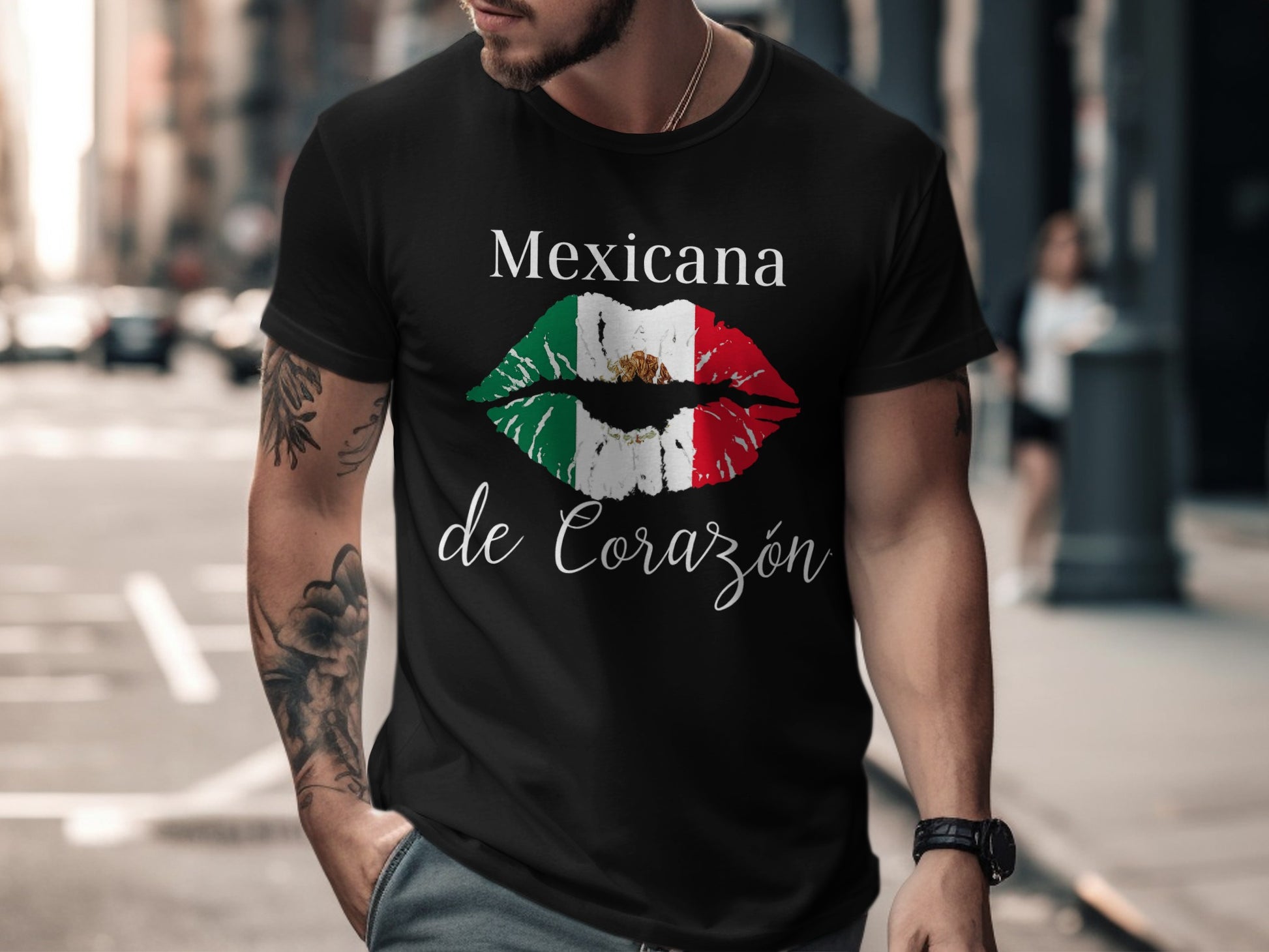 Mexicana de Corazón Stylish Graphic T-shirt product