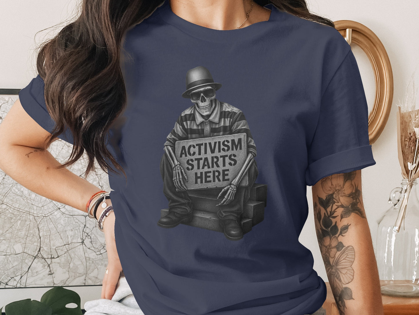 Activism Starts Here Graphic Design T-shirt product