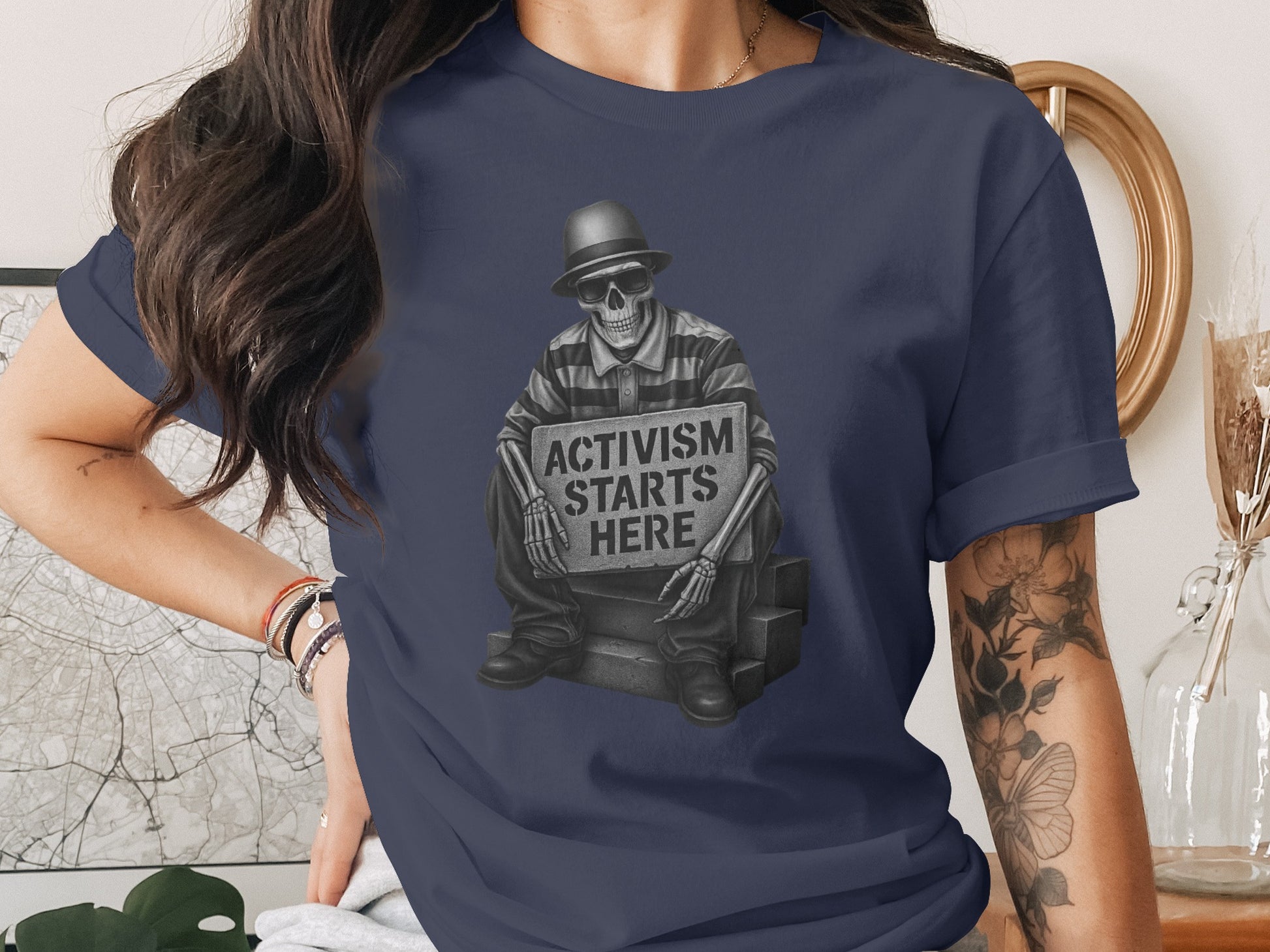 Activism Starts Here Graphic Design T-shirt product