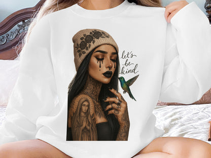 Let's Be Kind Graphic Sweatshirt product