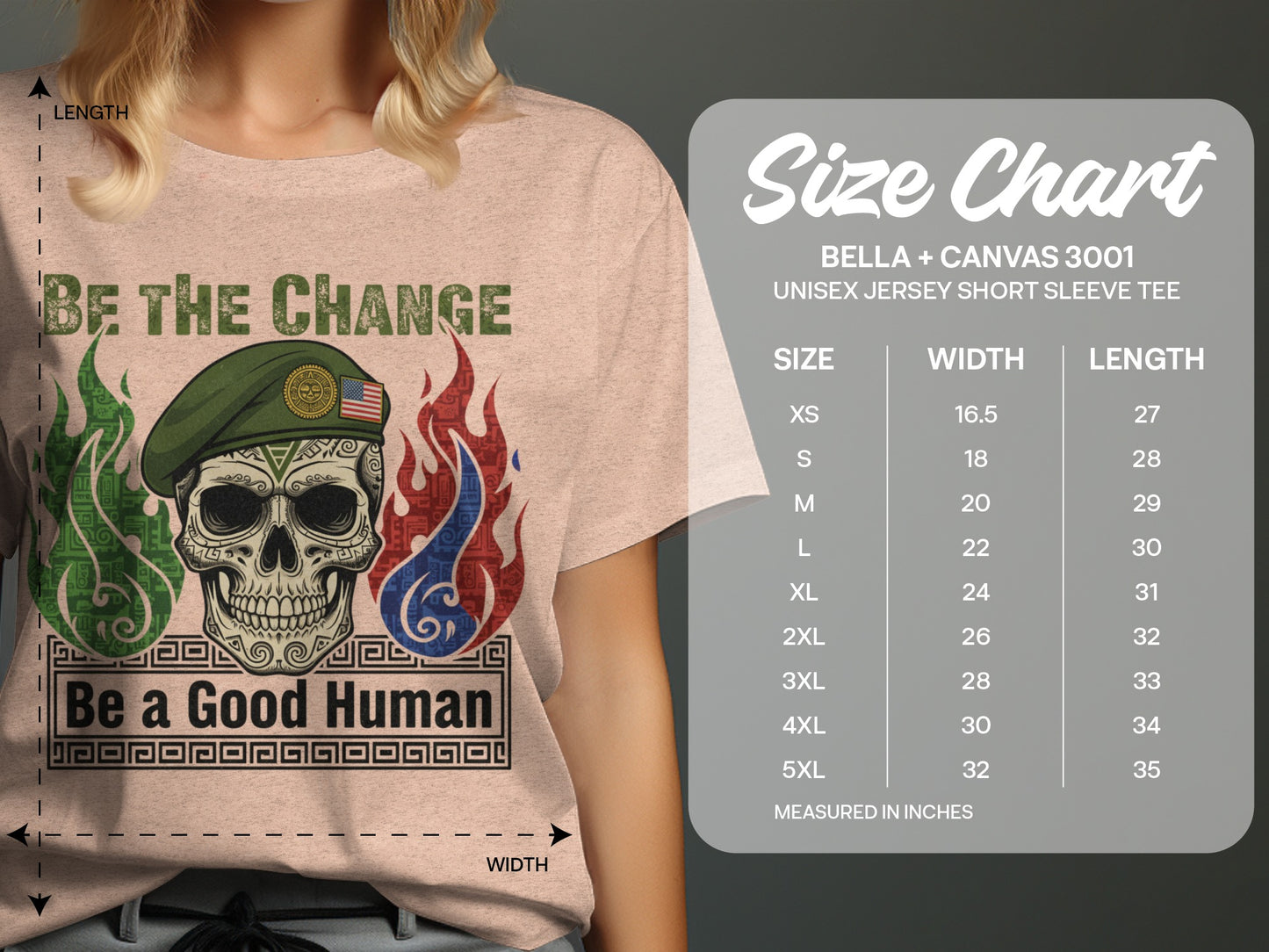 Be The Change Be A Good Human T-shirt