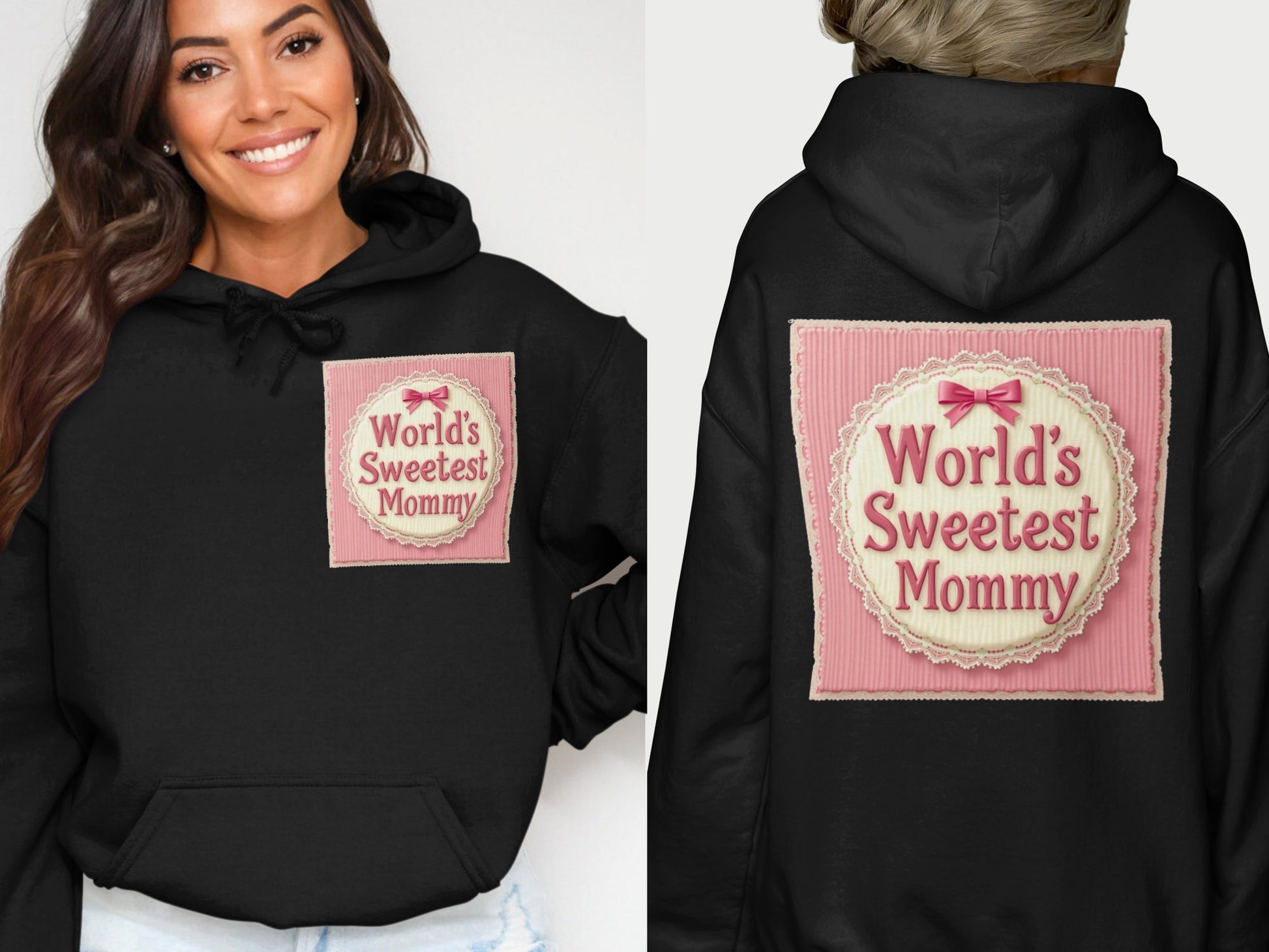 World's Sweetest Mommy Print Hoodie product type