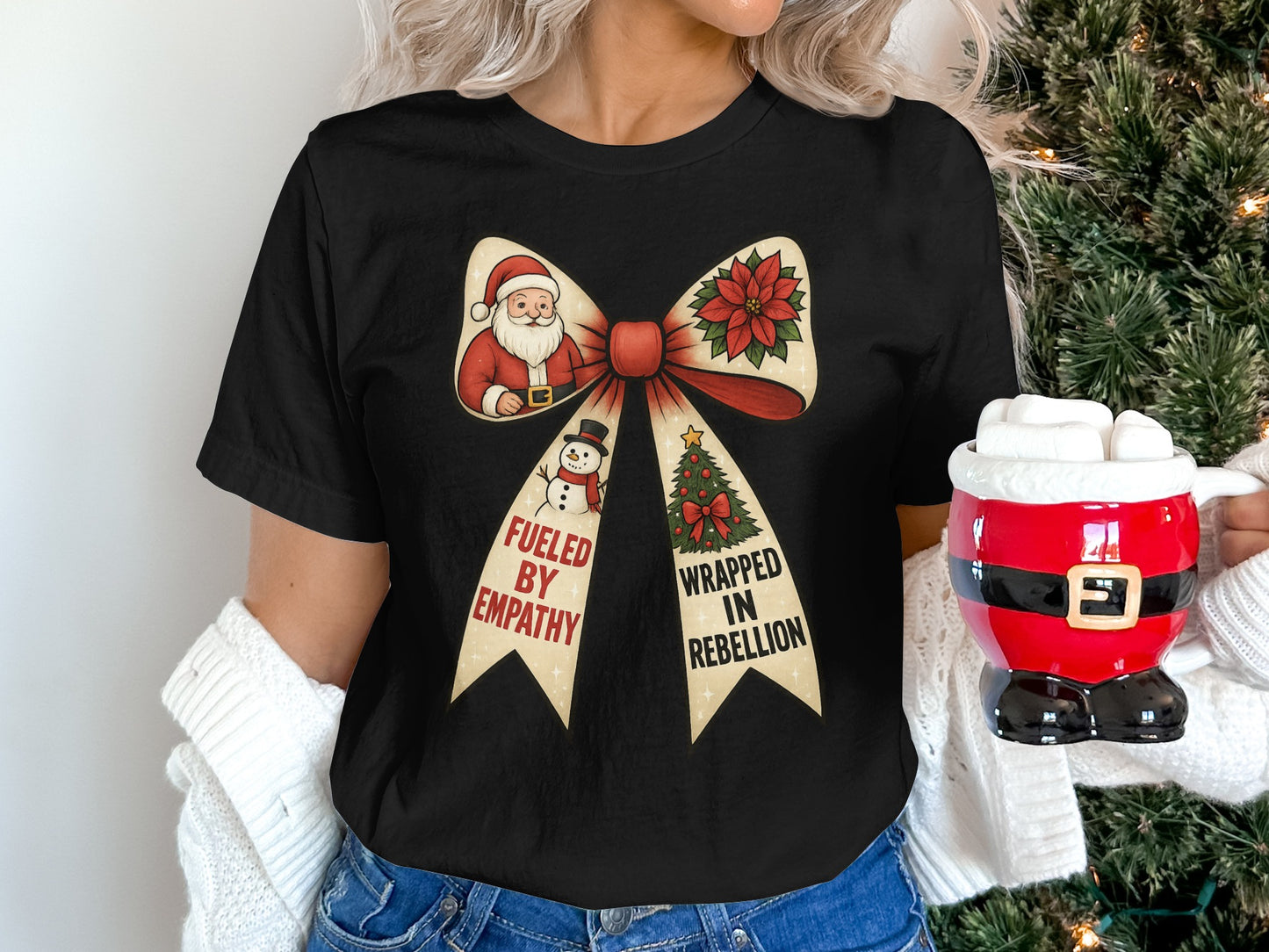 Fueled by Empathy Wrapped in Rebellion shirt