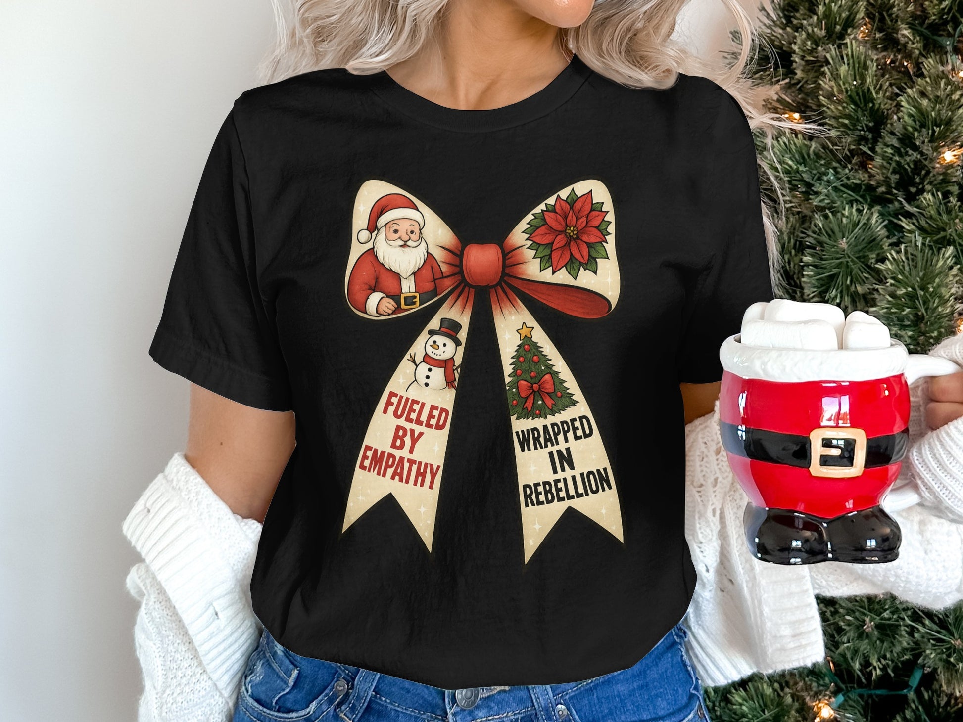 Fueled by Empathy Wrapped in Rebellion shirt