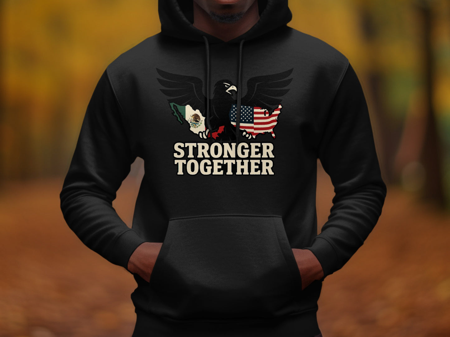 Stronger Together Eagle Graphic Hoodie product