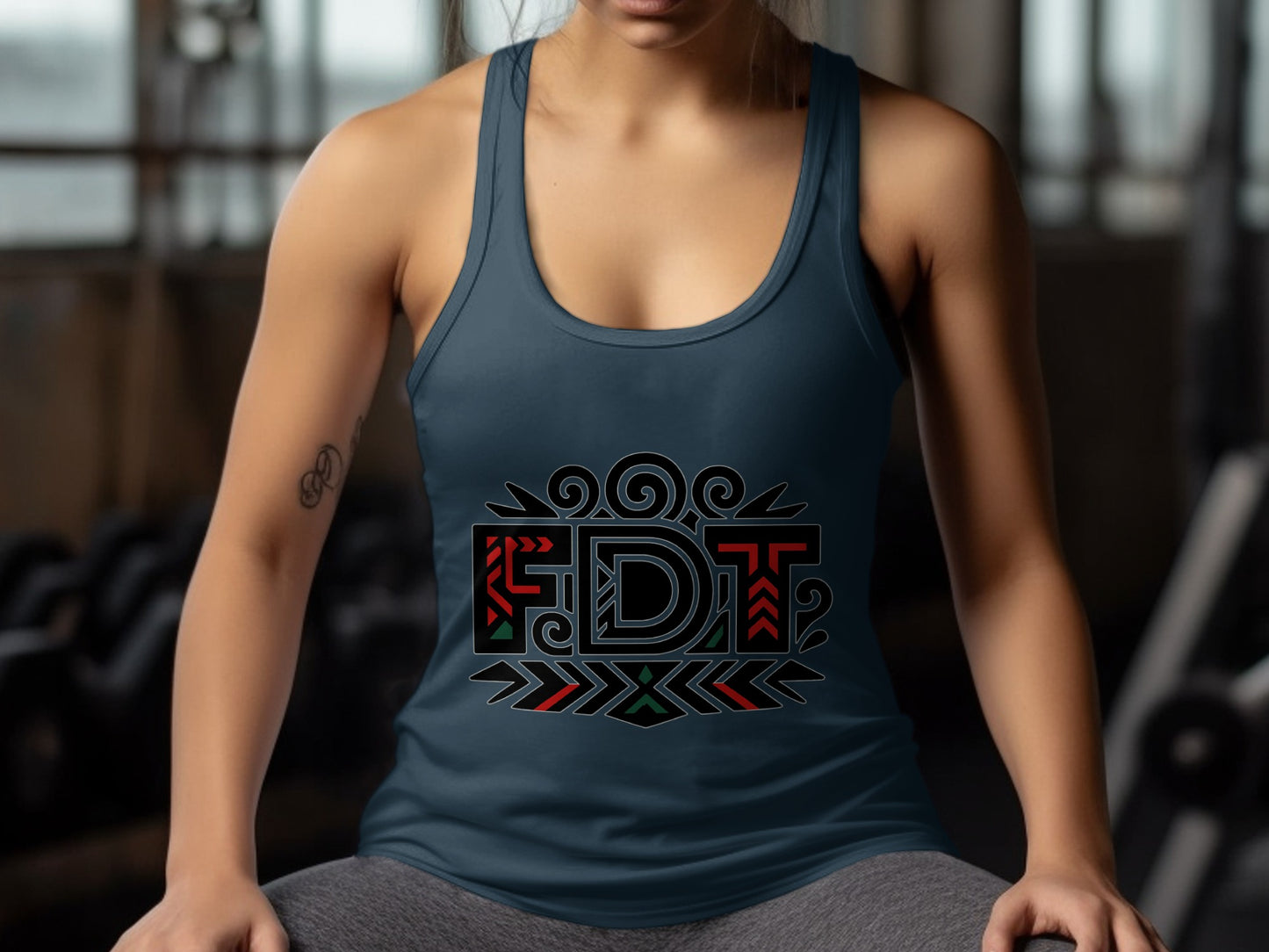 FDT Graphic Design Athletic Tank Top