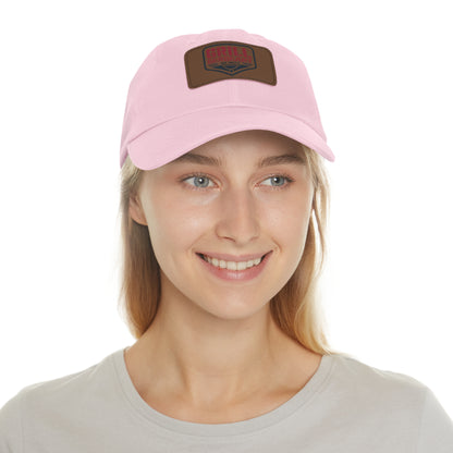 Grill Sergeant Dad Hat with Leather Patch | Perfect Gift for BBQ Enthusiasts