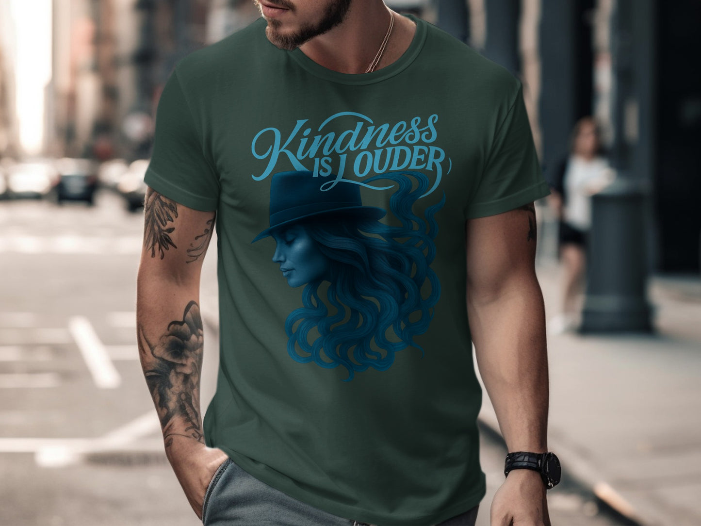 Kindness Is Louder Graphic Tee Shirt Product