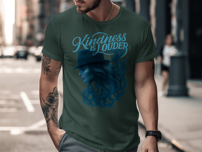 Kindness Is Louder Graphic Tee Shirt Product