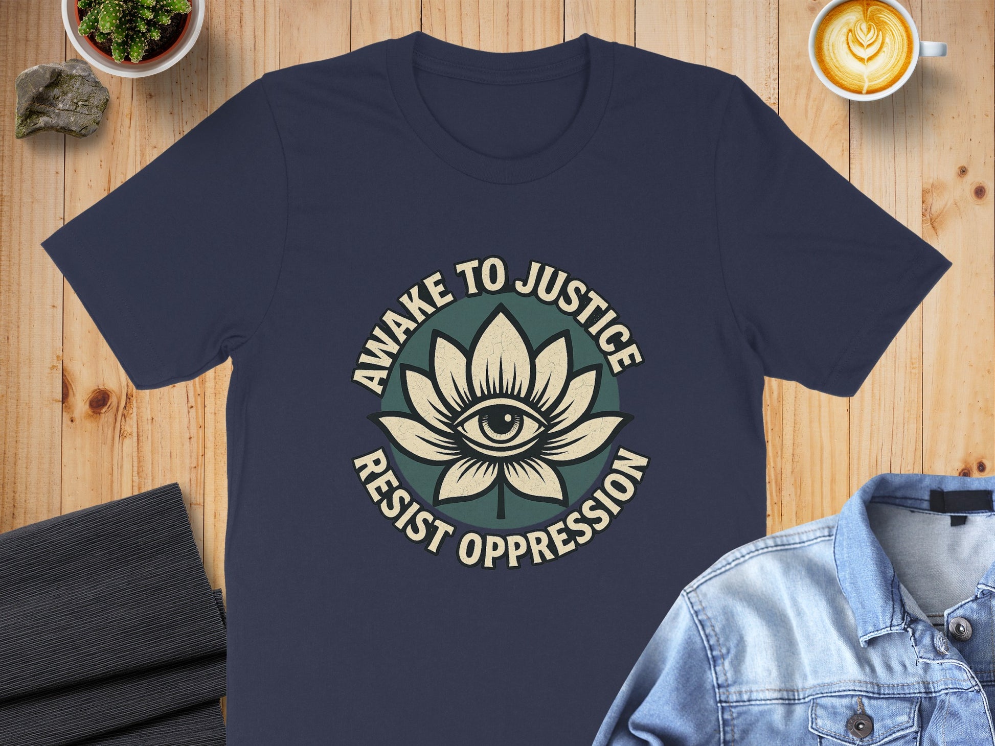 Awake to Justice Resist Oppression T-shirt product