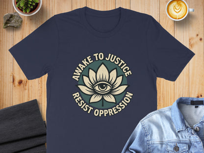 Awake to Justice Resist Oppression T-shirt product