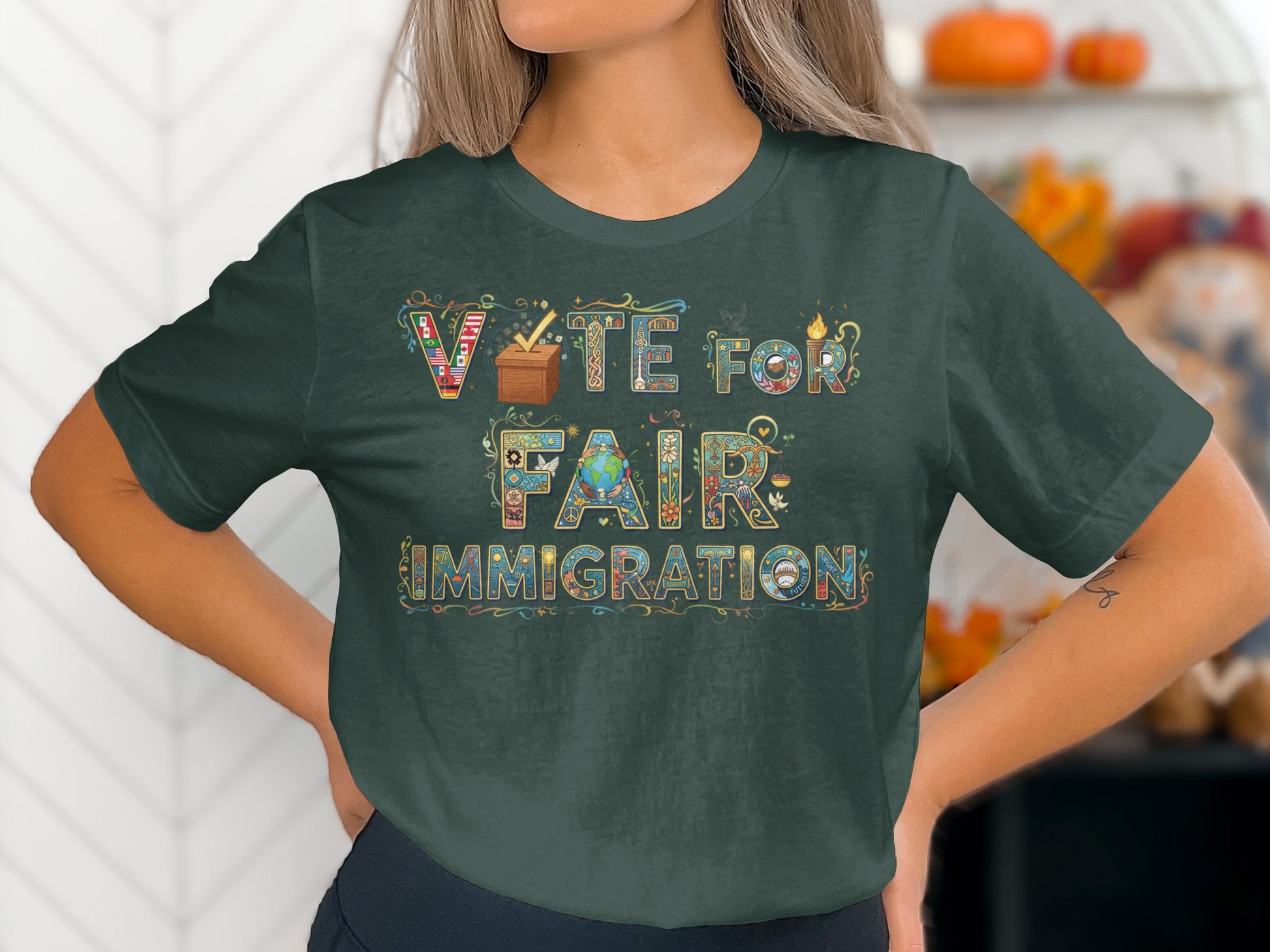 Vote for Fair Immigration T-shirt