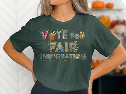 Vote for Fair Immigration T-shirt