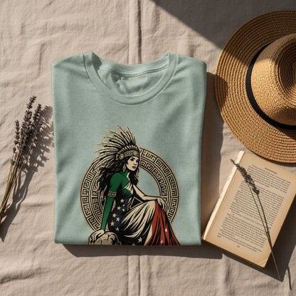 Vintage Native American Inspired Graphic T-Shirt product