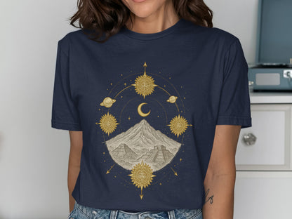 Celestial Mountain Graphic Short Sleeve Tee product
