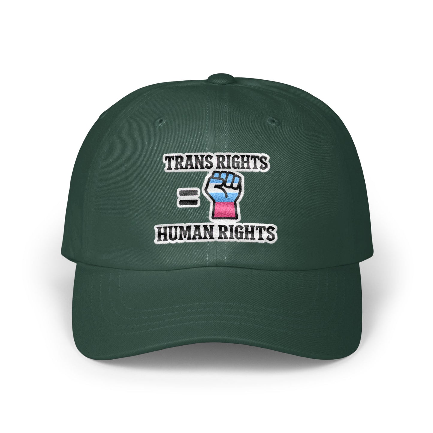 Trans Rights Human Rights Statement Cap product