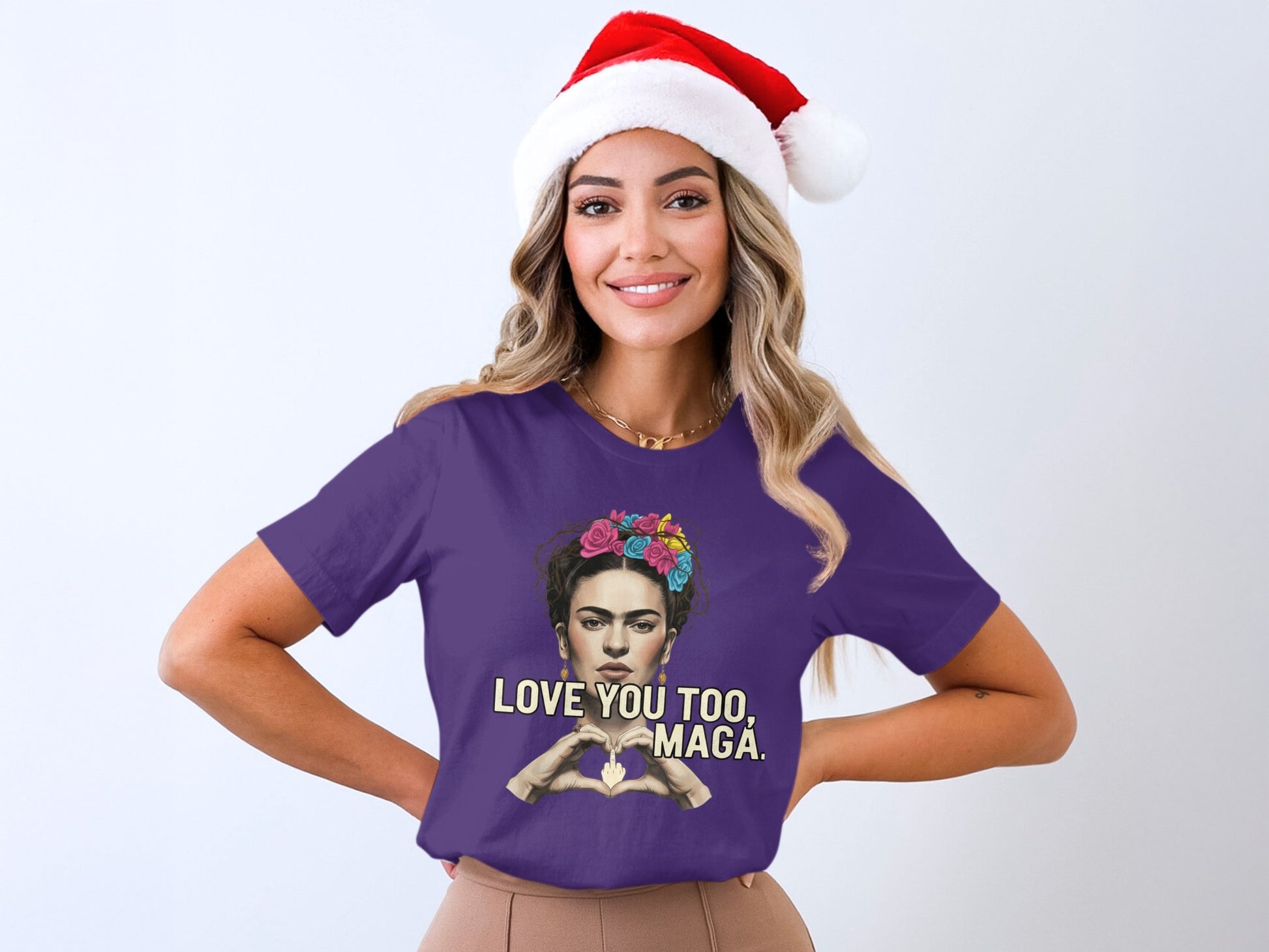 Love You Too MAGA Holiday Themed Fashion Product