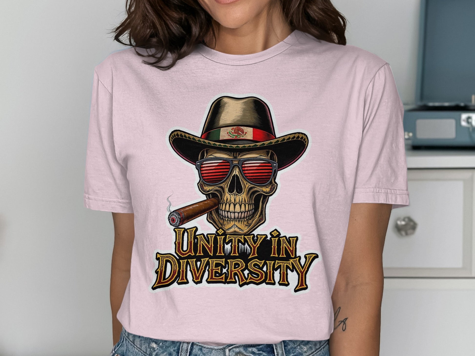 Unity in Diversity Skull T-Shirt product type