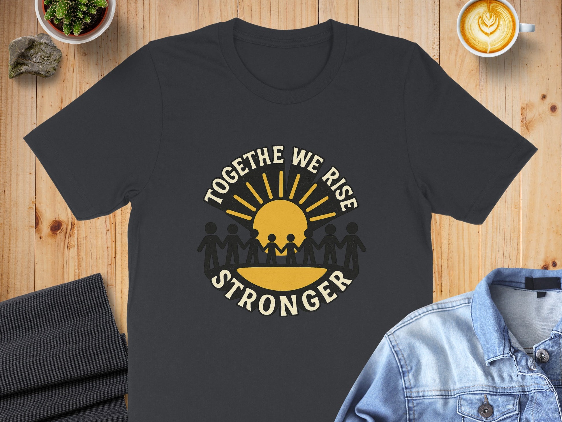 Together We Rise Stronger Inspiration T-shirt product