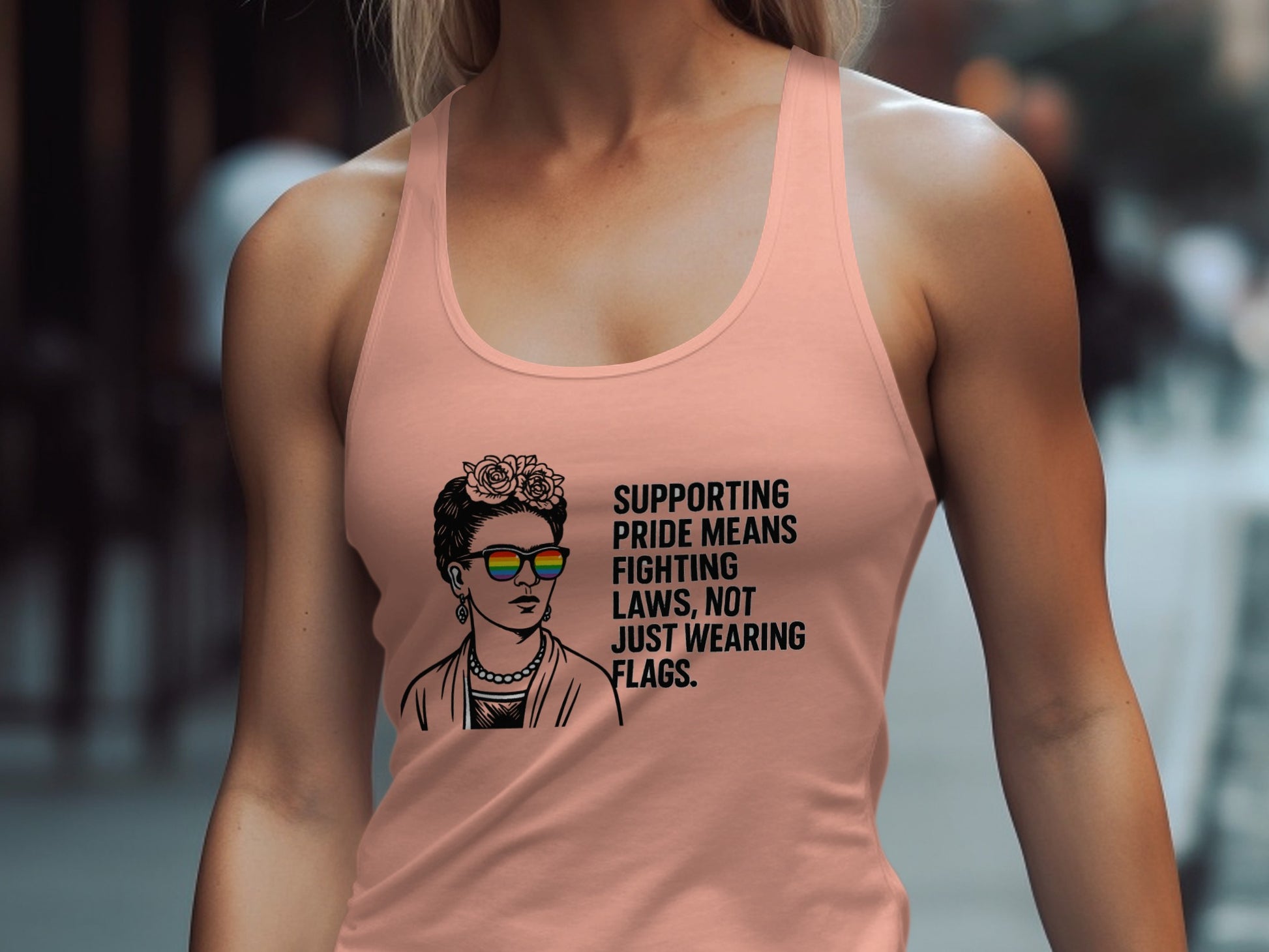 Supporting Pride Means Fighting Laws Not Wearing Flags product type