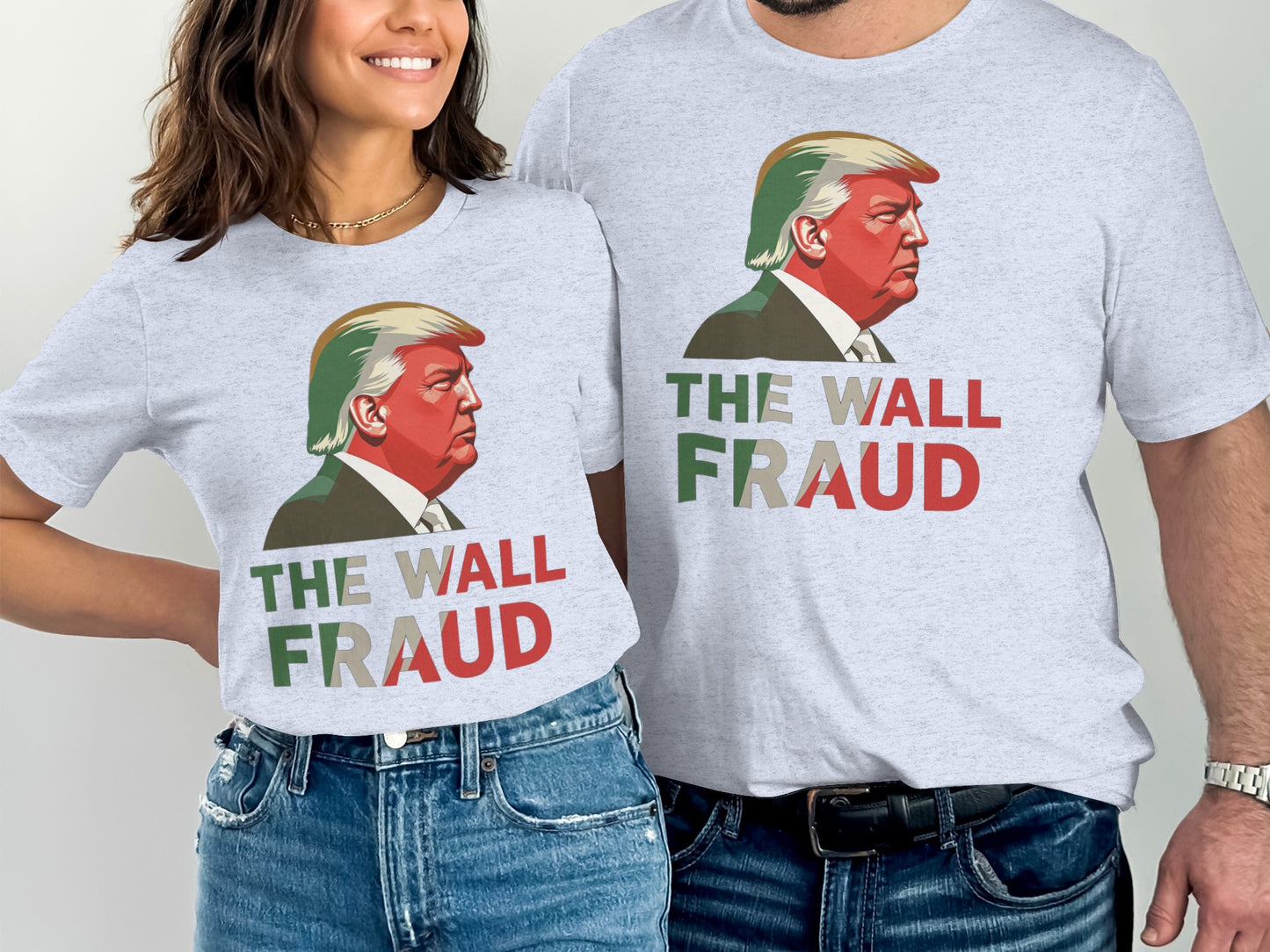 THE WALL FRAUD Graphic Tee Shirt product type