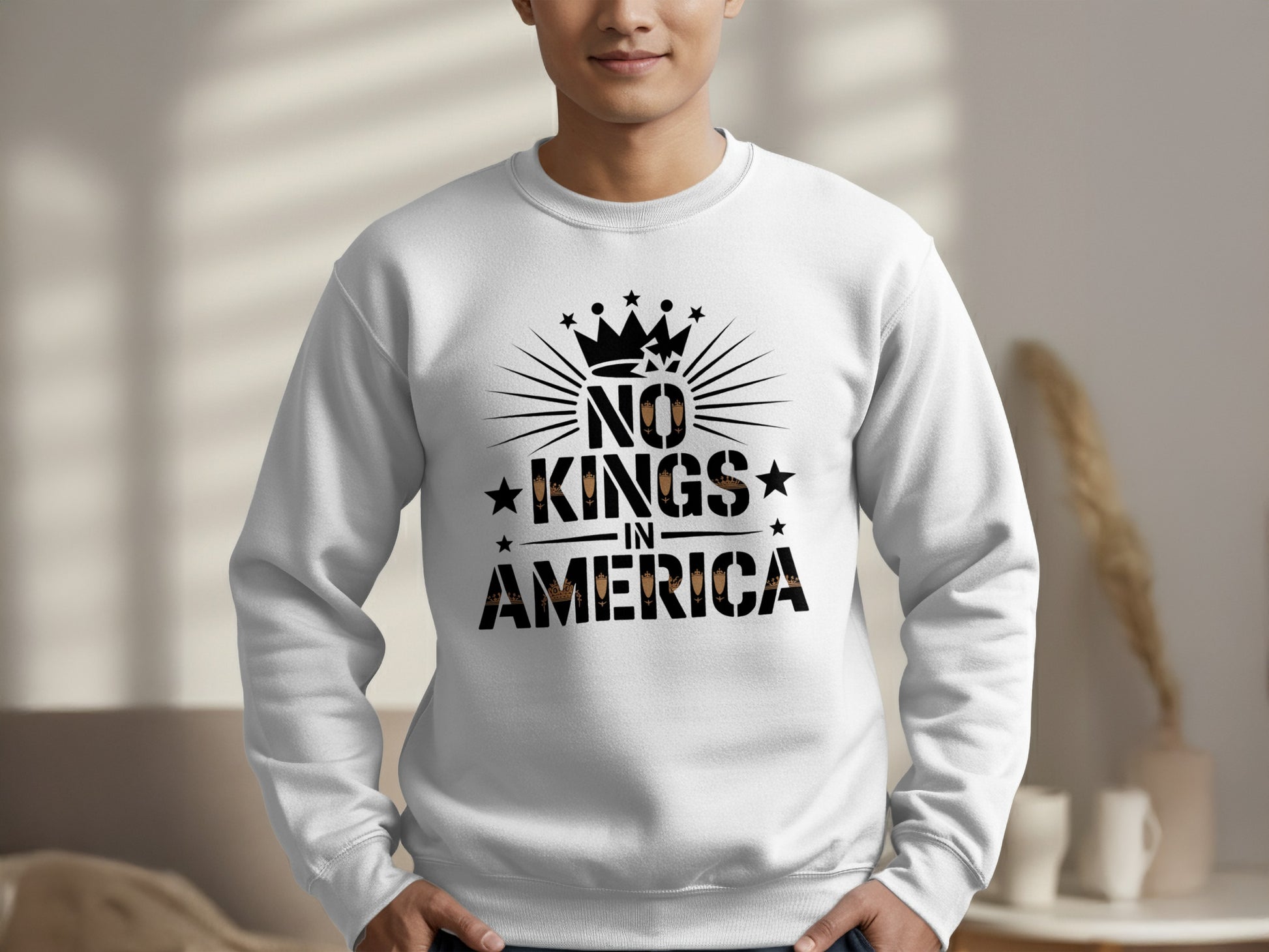 No Kings In America Statement Sweater product type