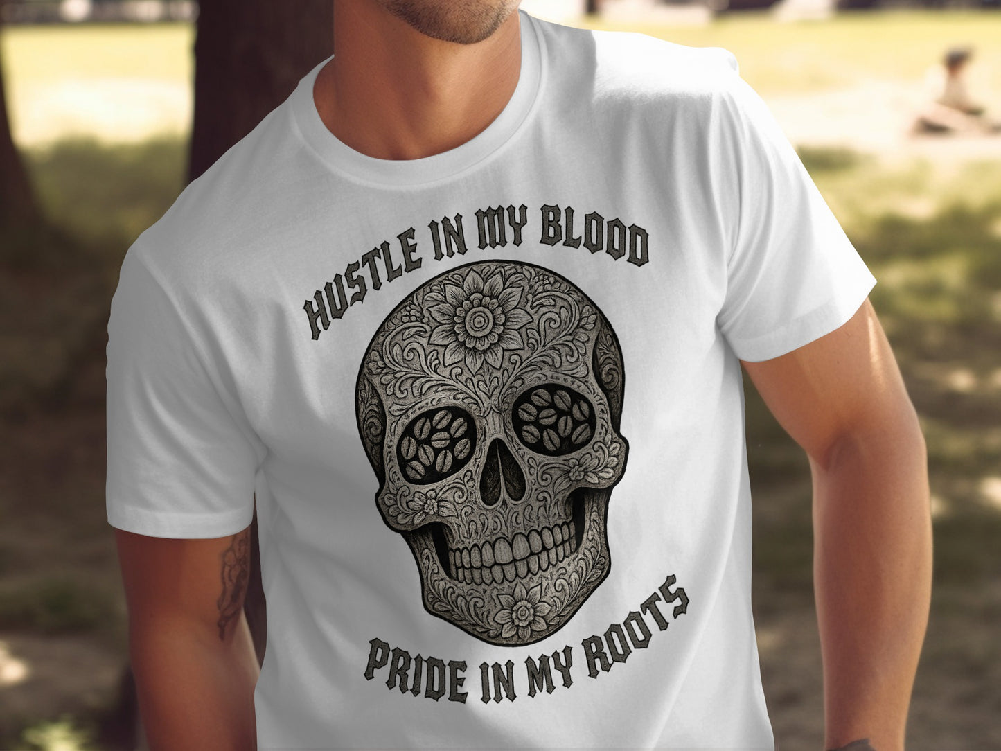 Hustle In My Blood Pride In My Roots Shirt
